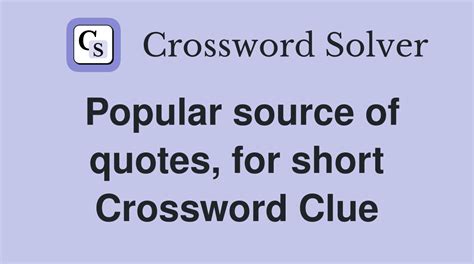 successful tv series crossword clue